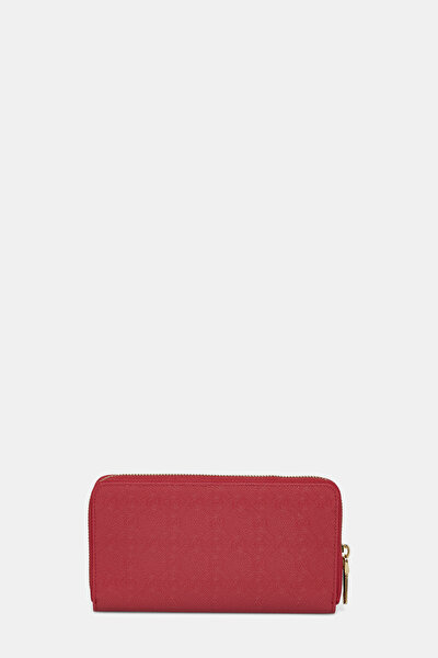 RED MONOGRAM WALLET 3