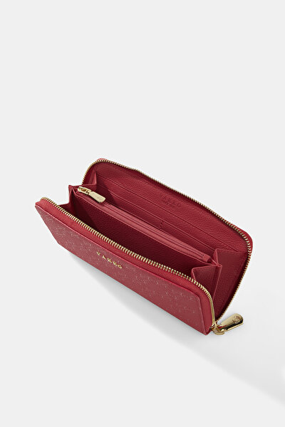 RED MONOGRAM WALLET 4