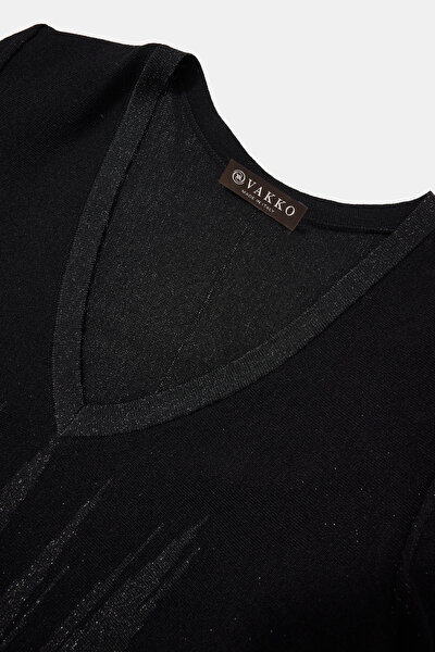 BLACK LONG SLEEVE DRESS 3