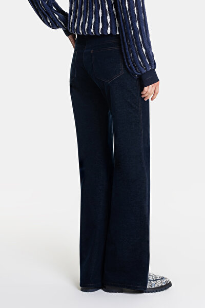 LACİVERT KADİFE PANTOLON 4