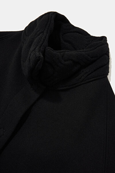 BLACK REEFER JACKET 3