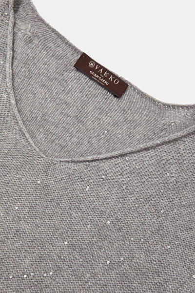 SILVER V NECK TRICOT 3