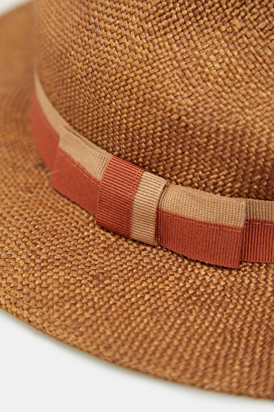BROWN VISCOSE HAT 3