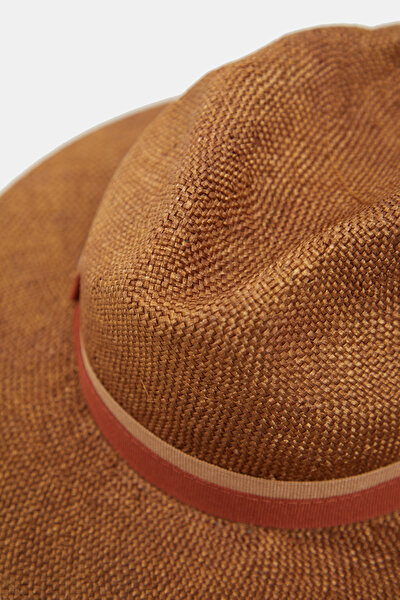 BROWN VISCOSE HAT 4