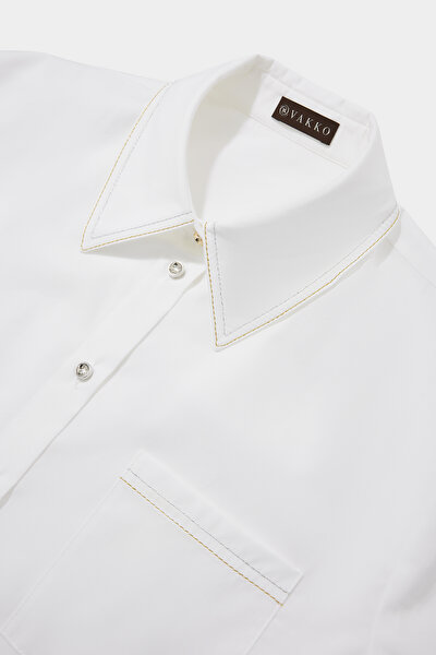 WHITE LONG SLEEVE SHIRT 3