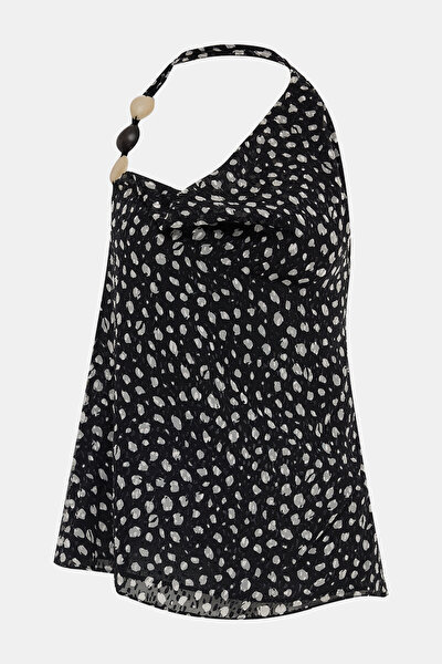 WHITE SLEEVELESS SUSPENDER BLOUSE 3