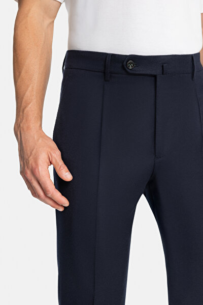 TEK PİLELİ YÜN İPEK FLANEL PANTOLON 5