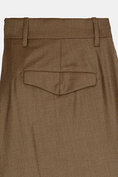 TEK PİLELİ TWILL YÜN PANTOLON 10