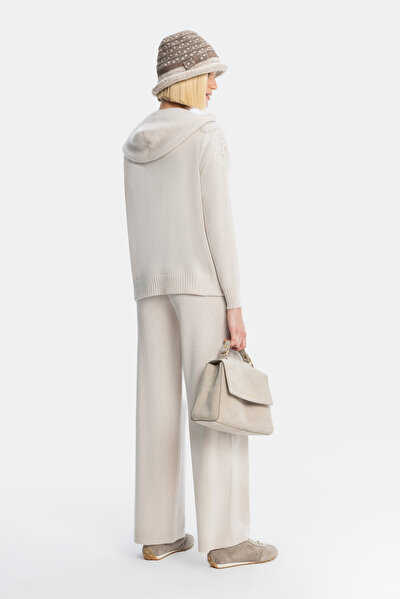 BEIGE LEATHER BAG 5