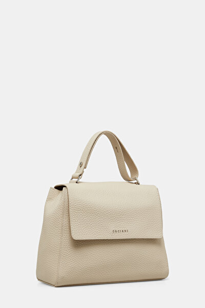 ECRU LEATHER BAG 3