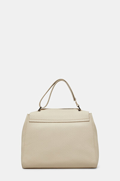 ECRU LEATHER BAG 4