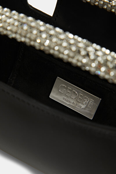 BLACK LEATHER BAG 8