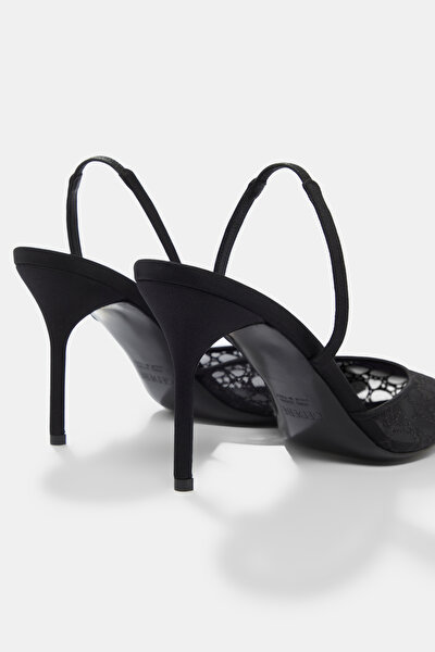 BLACK LEATHER SHOES 5