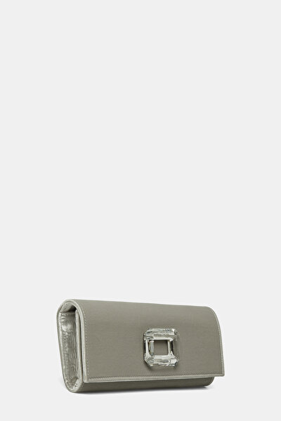 SILVER VELVET BAG 3