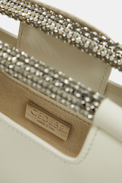ECRU LEATHER BAG 9