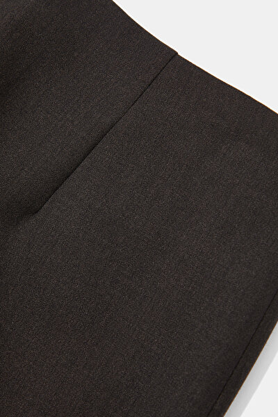 BROWN SKINNY LEG TROUSERS 4