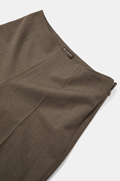 MINK SKINNY LEG TROUSERS 3