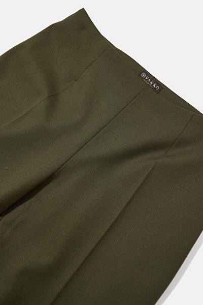 GREEN SKINNY LEG TROUSERS 3
