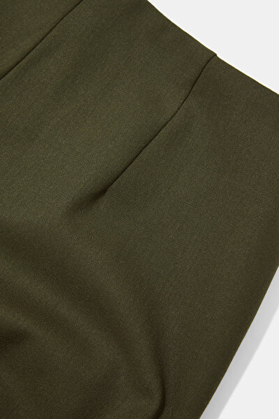GREEN SKINNY LEG TROUSERS 4