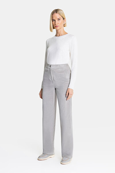 ECRU BASIC / ROUND NECKLINE LONG SLEEVE TSHIRT 3