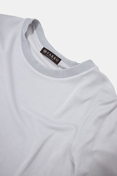 GREY BASIC / ROUND NECKLINE LONG SLEEVE TSHIRT 8