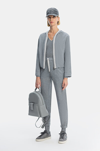 GREY HOODIE SWEATSHIRT 4