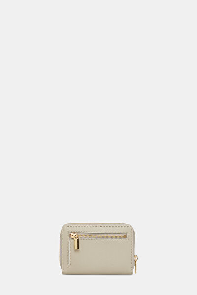 ECRU LEATHER WALLET 3