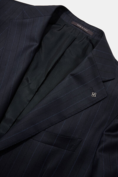 NAVY BLUE WOOL SUIT 3