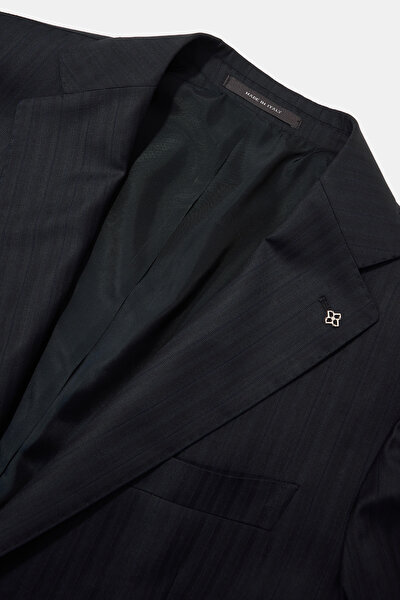 NAVY BLUE WOOL SUIT 3