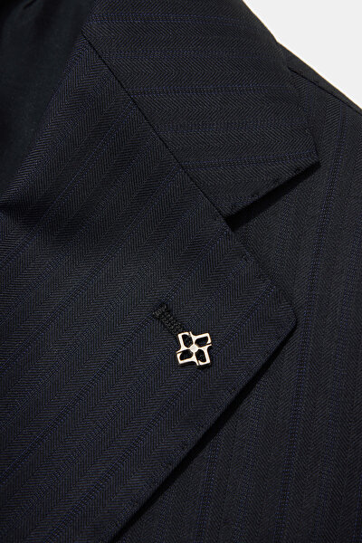 NAVY BLUE WOOL SUIT 4