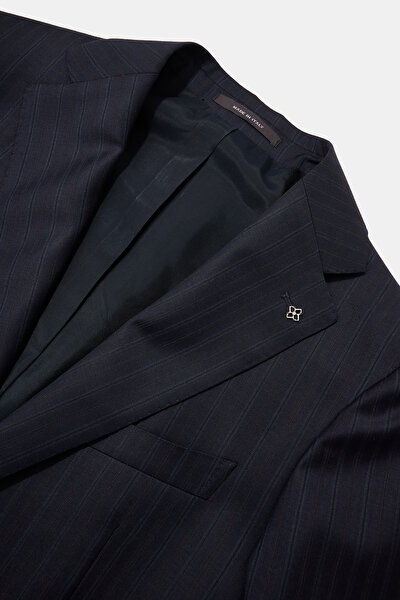NAVY BLUE WOOL SUIT 3