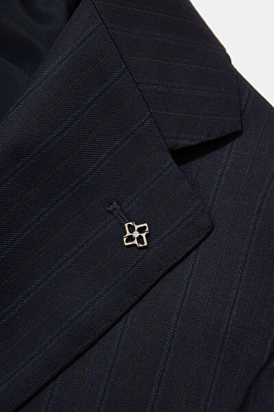 NAVY BLUE WOOL SUIT 4