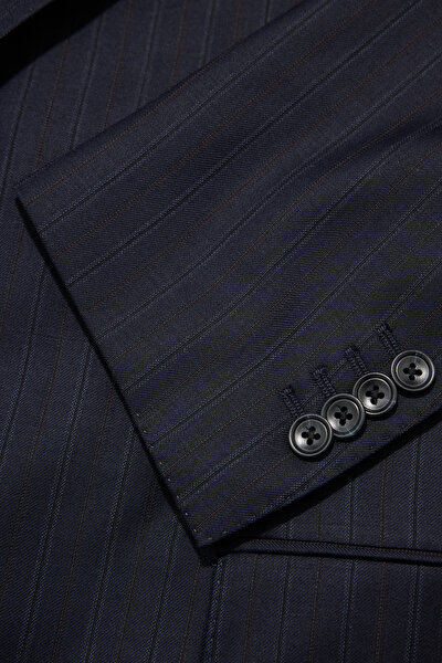 NAVY BLUE WOOL SUIT 5