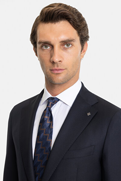 NAVY BLUE WOOL SUIT 4