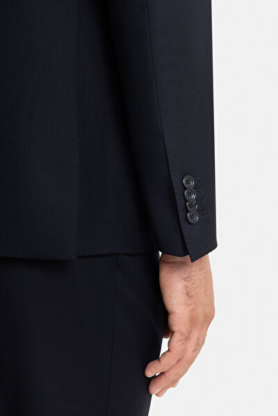 NAVY BLUE WOOL SUIT 5