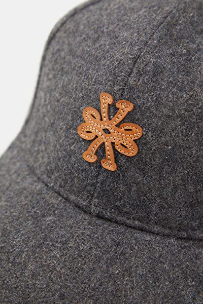 DARK GREY WOOL HAT 3