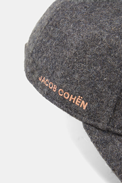 DARK GREY WOOL HAT 4