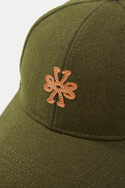 DARK GREEN WOOL HAT 3