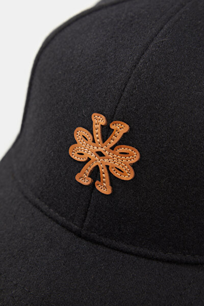 BLACK WOOL HAT 3