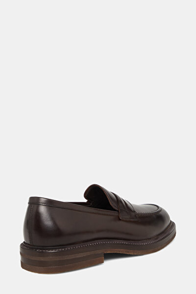 BANTLI DERİ LOAFER AYAKKABI 3
