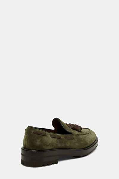SÜET DERİ PÜSKÜLLÜ LOAFER 3