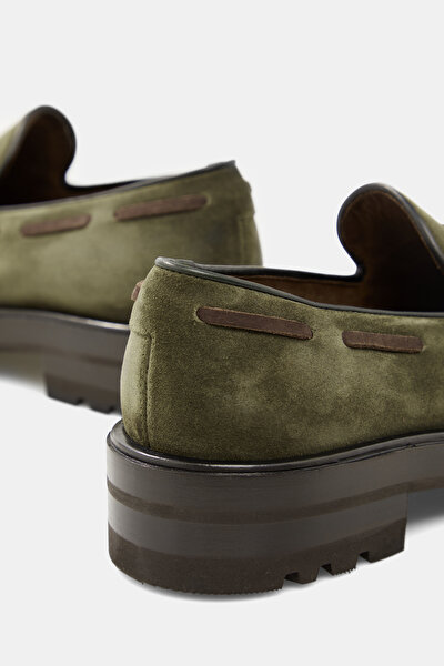 SÜET DERİ PÜSKÜLLÜ LOAFER 5