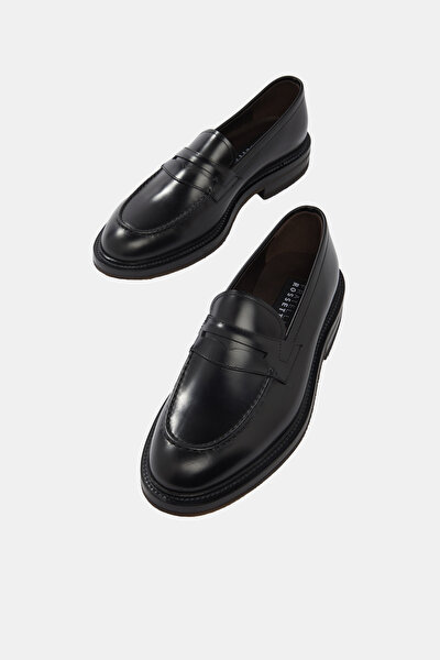 BANTLI DERİ LOAFER AYAKKABI 5
