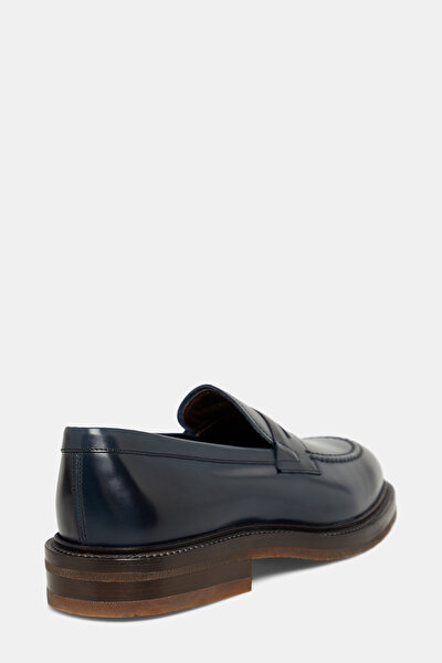BANTLI DERİ LOAFER AYAKKABI 3