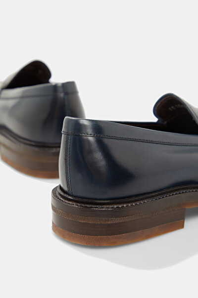 BANTLI DERİ LOAFER AYAKKABI 5