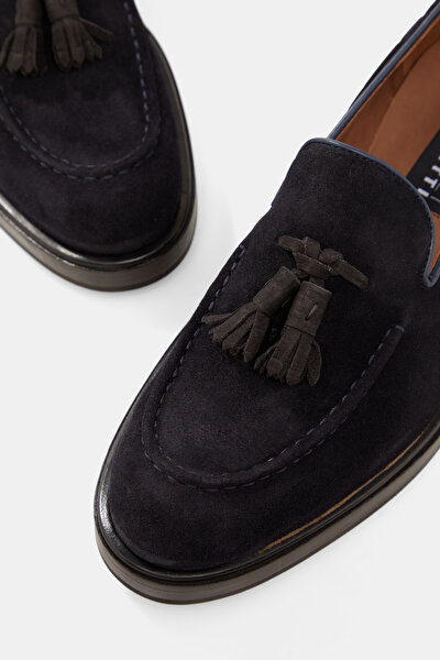 SÜET DERİ PÜSKÜLLÜ LOAFER 5