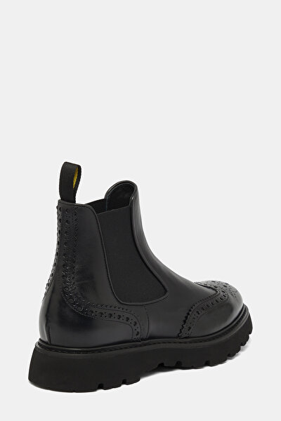 BLACK LEATHER BOOT 3