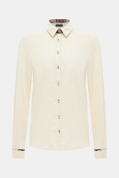 CREAM LONG SLEEVE SHIRT 5