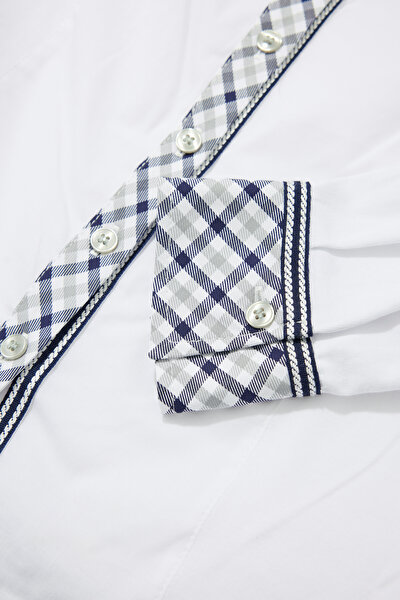 WHITE LONG SLEEVE SHIRT 5