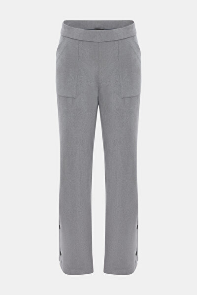 GREY STRAIGHT CUT TROUSERS 4